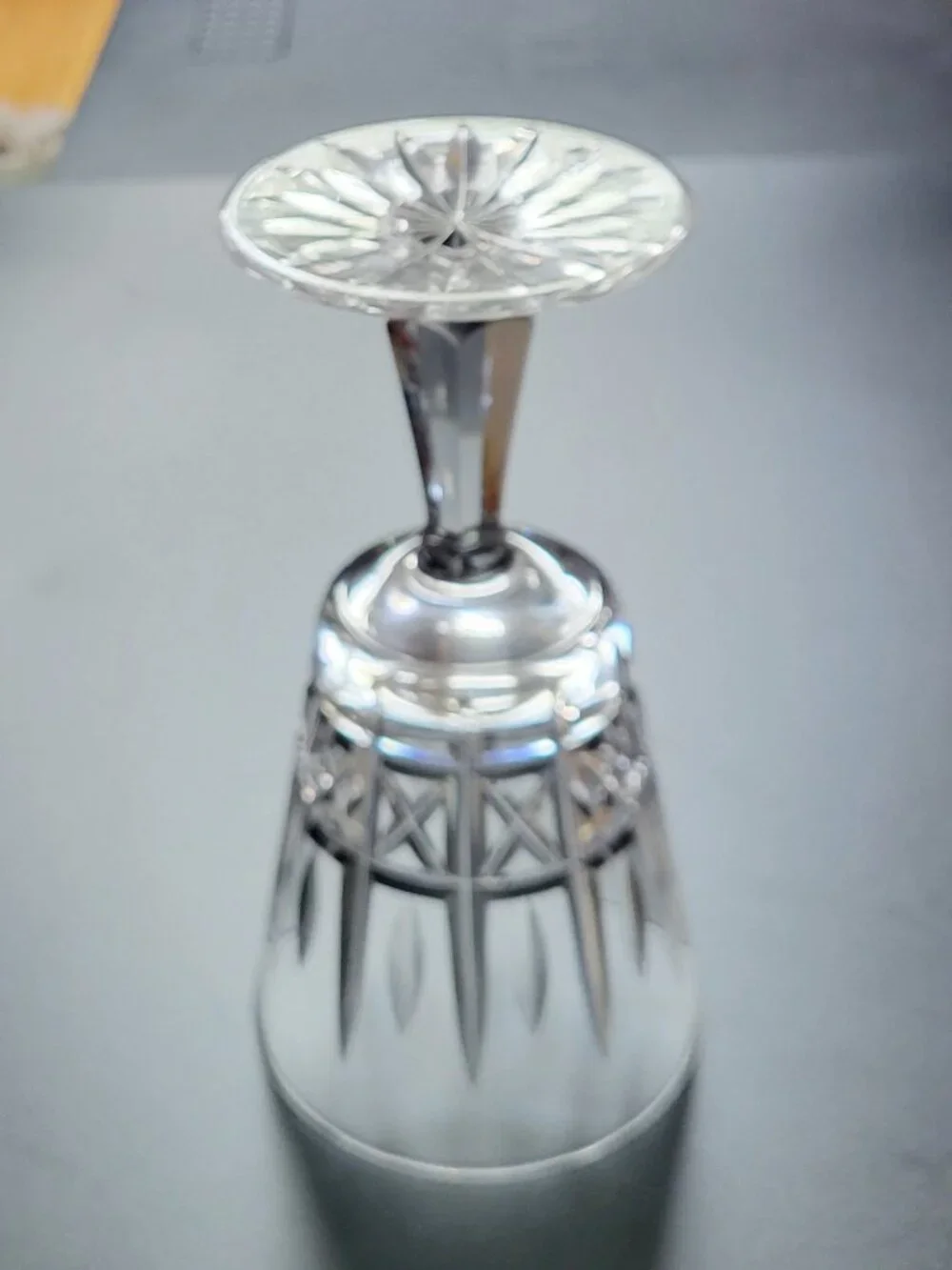 Pair Waterford Crystal Kylemore Water Goblets Footed Stemware Glass 6 3/4